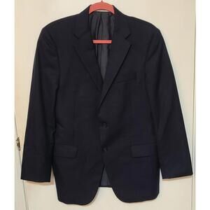 Hickey Freeman Men's Black Blazer